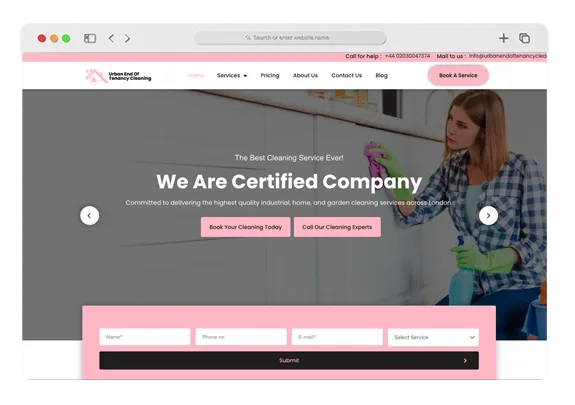 SEO Services for Cleaning Services in London SEO Services for Cleaning Services in London