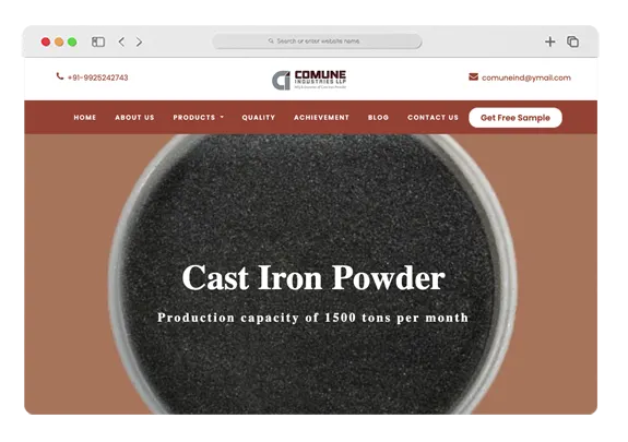 Digital Marketing Services for Cast Iron Manufacturer Digital Marketing Services for Cast Iron Manufacturer